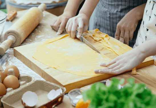 How to Make Pasta, Cooking School